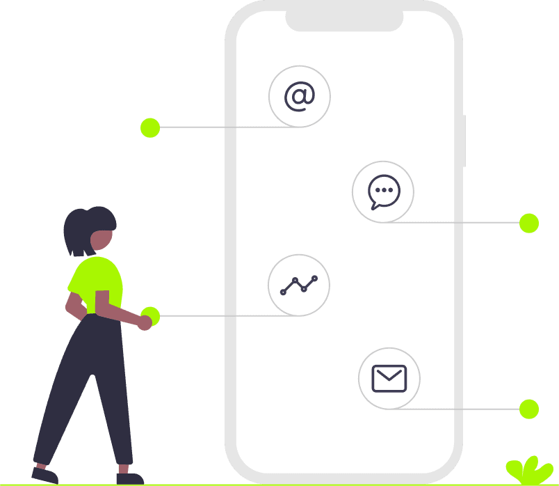 Interactive mobile app development demonstration showcase